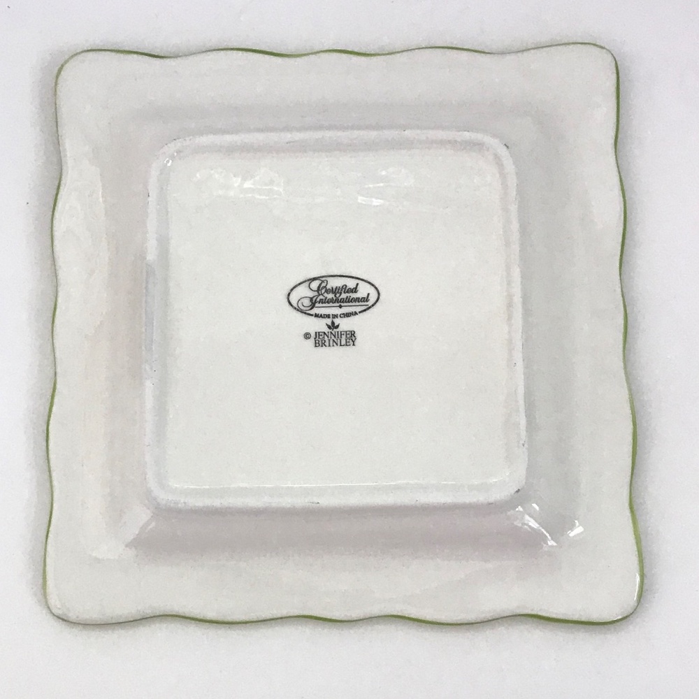 Whimsical “Shoe Girl” Ceramic Plate Jennifer Brinley Certified International - Picture 12 of 14